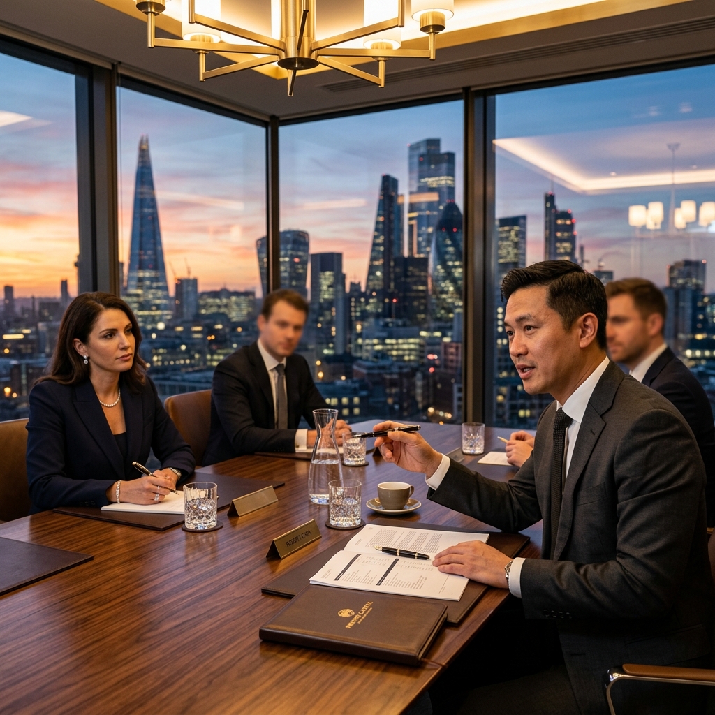 Lux Private Capital Boardroom